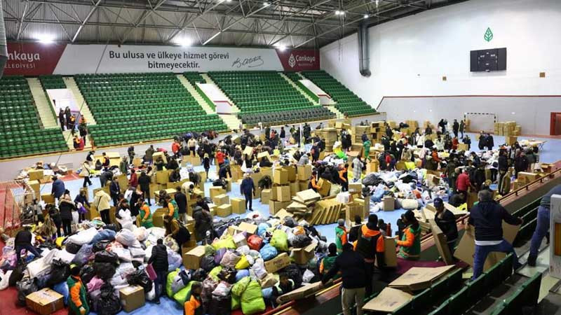 Çankaya'dan Deprem Bölgesine İnsani Yardım