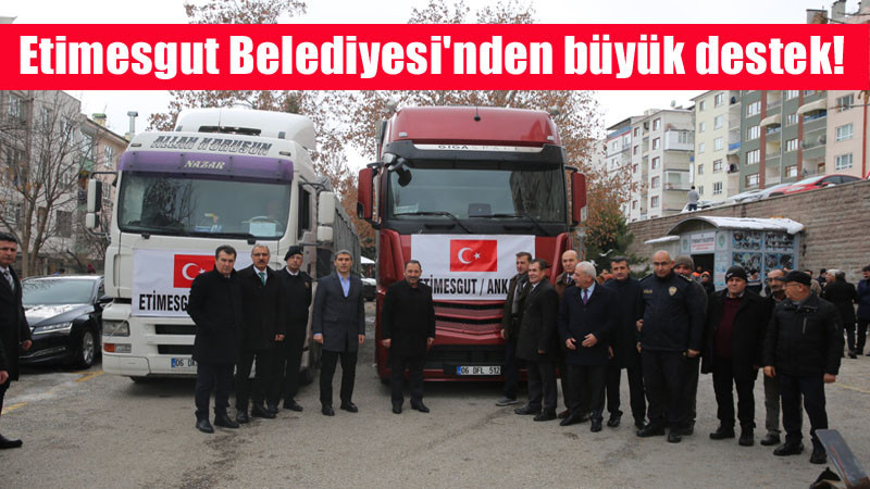 Etimesgut Belediyesi Deprem Bölgesinde 