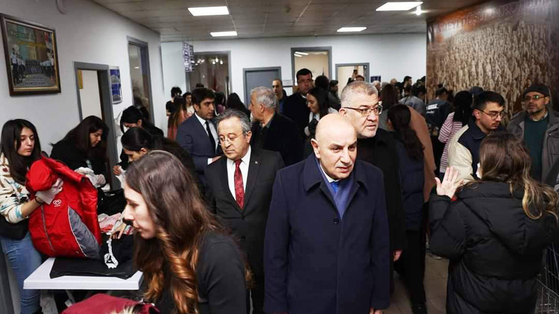 Keçiören'de Depremzedeler İçin Ev Eşyası Toplama Kampanyası