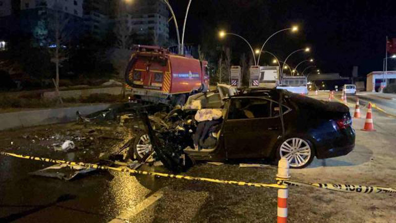 Çankaya'da Feci Kaza: 1 Kişi Öldü