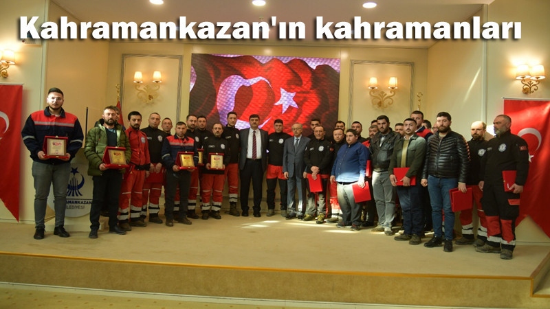 Kahramankazan'ın Kahramanları Evine Döndü