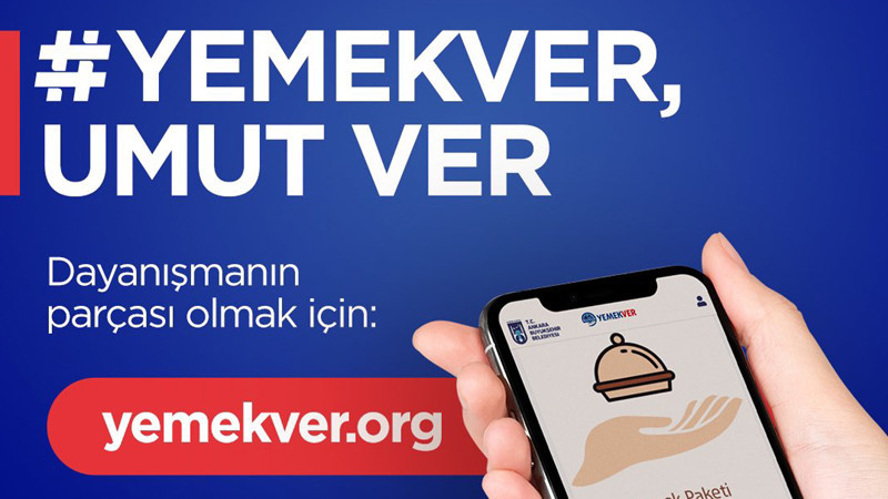 Ankara'da 'Yemek Ver' Kampanyasına Destek Yağıyor
