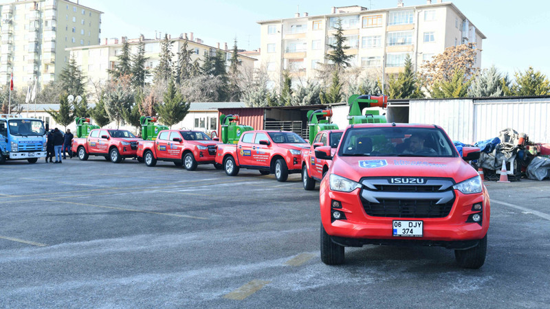 Ankara'nın Antibakteriyel İlaçlama Ekipleri Deprem Bölgesinde