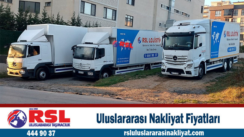 İstanbul Uluslararası Evden Eve Nakliyat Fiyatları