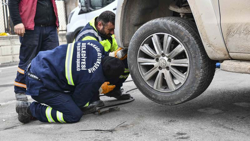 Ankara Büyükşehir'den Deprem Bölgesine Bakım Onarım Atölyesi