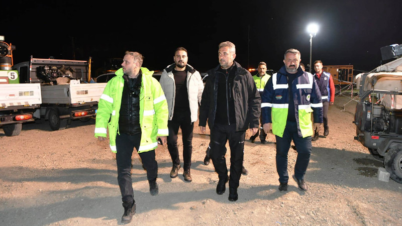 Mamak Belediyesi Afet Koordinasyon Merkezi Görev Başında