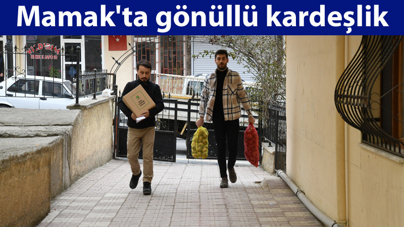 Mamak Belediye Personeli Depremzedelerle Kardeş Gibi