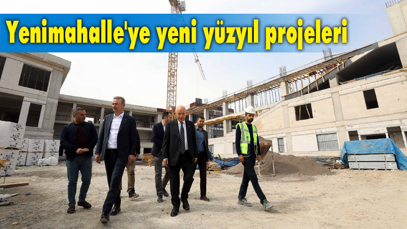 Yenimahalle'ye Cumhuriyetin 100. Yılına Özel Yatırımlar