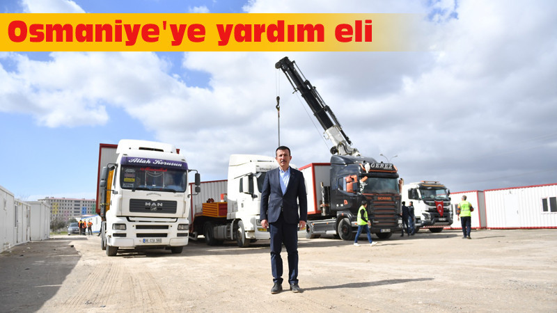 Altındağ'da Osmaniye'ye Konteyner Kent