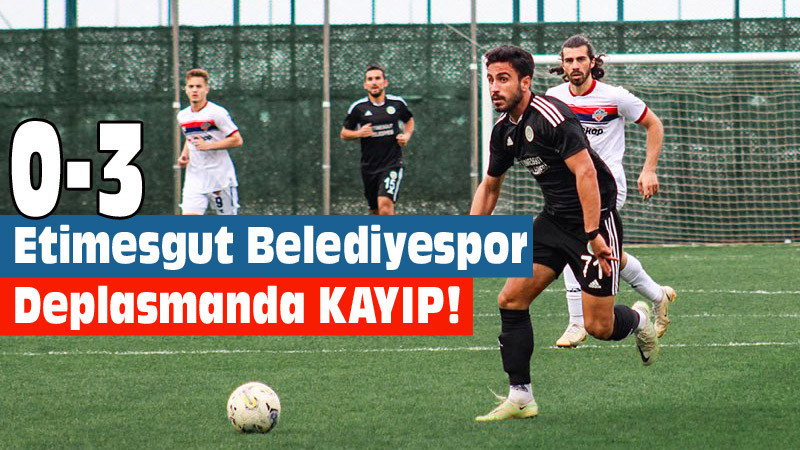 Etimesgut Belediyespor Galibiyete Hasret Kaldı
