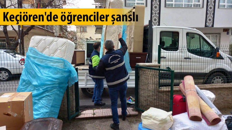 Keçiören'de Öğrenci Evleri Ücretsiz Taşınıyor
