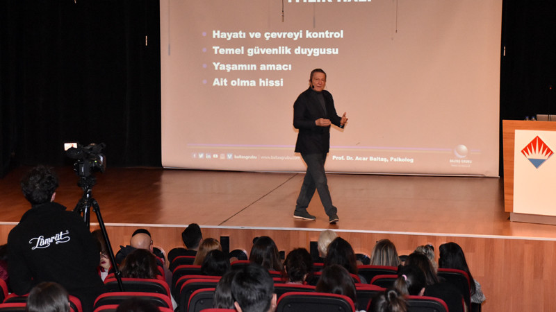 Ankara Bahçeşehir Koleji Velileri Baltaş ile Buluştu