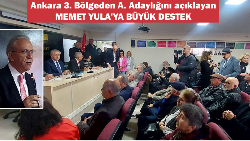 Memet Yula: Türkiyemiz Rahat Bir Nefes Alacak!