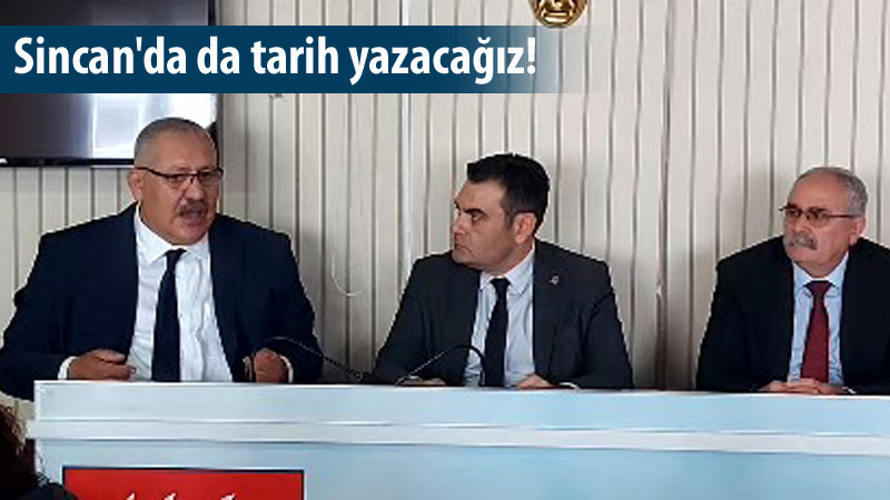 Ali Başkaraağaç, Sincan'dan Partililere Seslendi