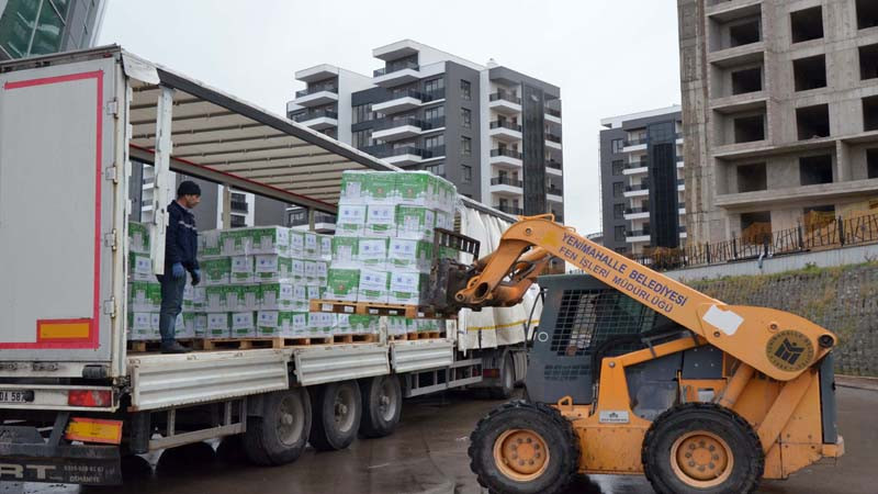 Yenimahalle'nin 104'üncü Yardım Tırı Yola Çıktı