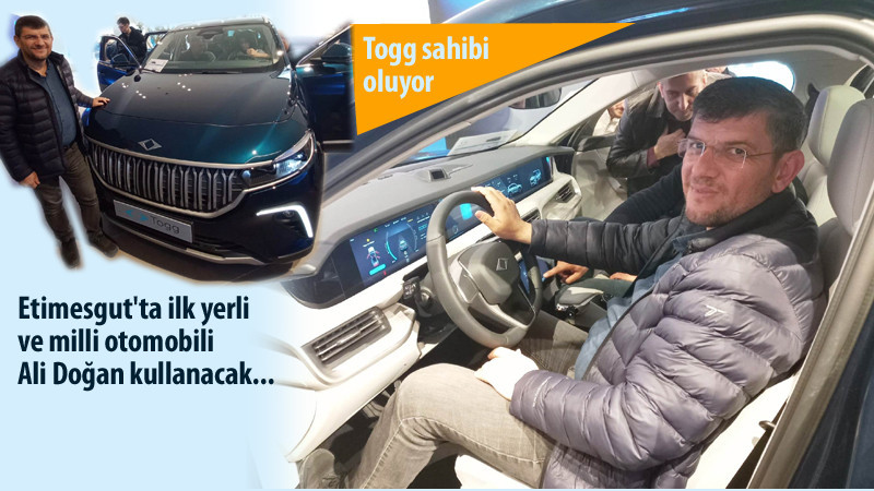 Etimesgut'ta Togg Talihlilerinden Biri de Ali Doğan Oldu
