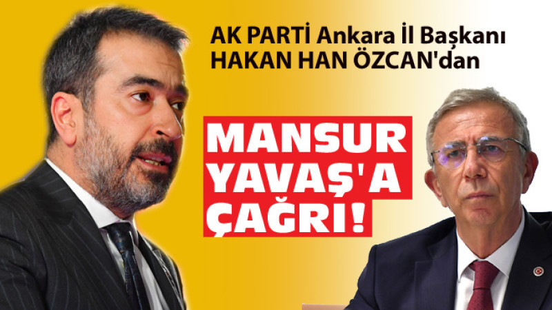 Hakan Han Özcan: Turistik Gezileri Bırak Ankara'ya Bak!