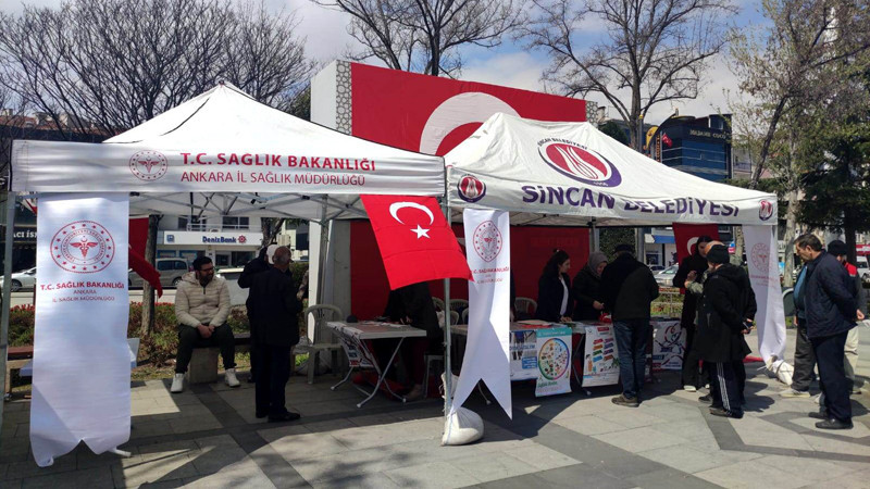 Sincan'da Kalp Sağlığı Haftası Etkinliği