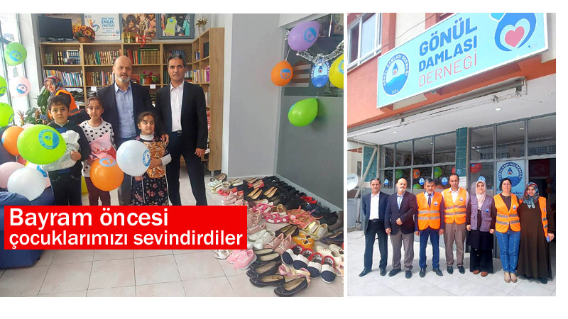 Gönül Damlası Derneği Bayramda Çocukları Sevindirdi