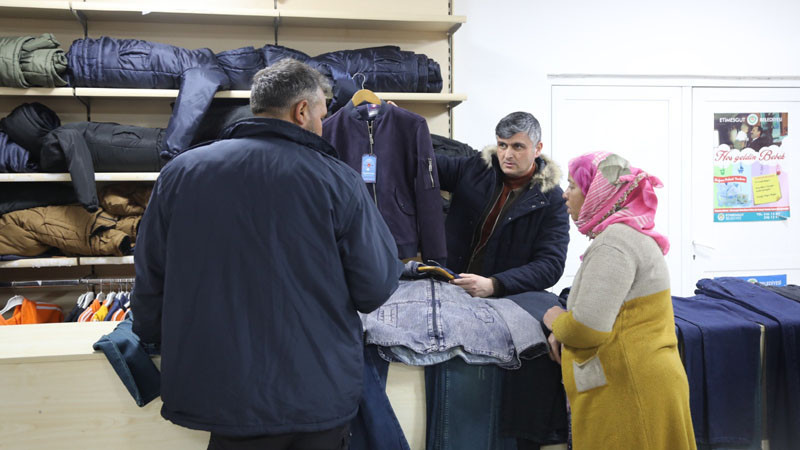 Etimesgut'ta İhtiyaç Sahiplerine Sosyal Destek