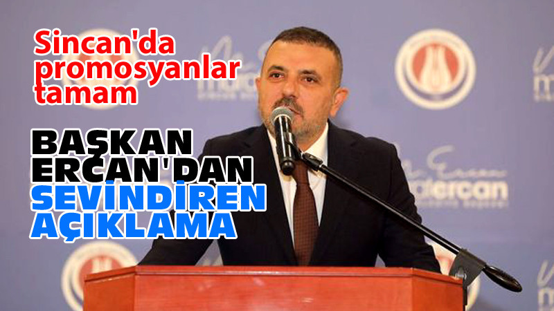 Sincan Belediyesi'nden Promosyon Sevinci