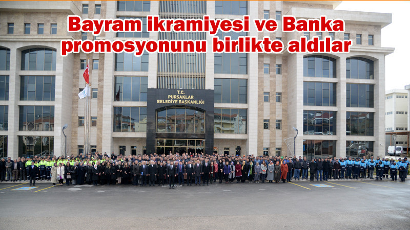Pursaklar Belediye Personeli Çifte Bayram Yaşadı