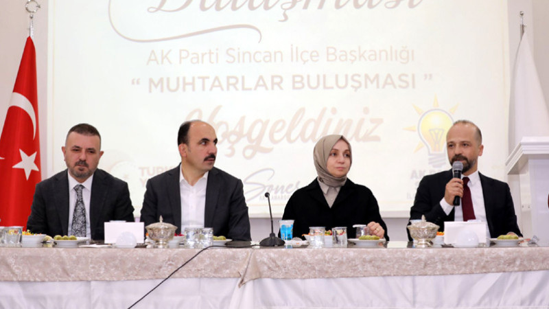 Leyla Şahin Usta ve İbrahim Altay Sincan'ı Ziyaret Etti