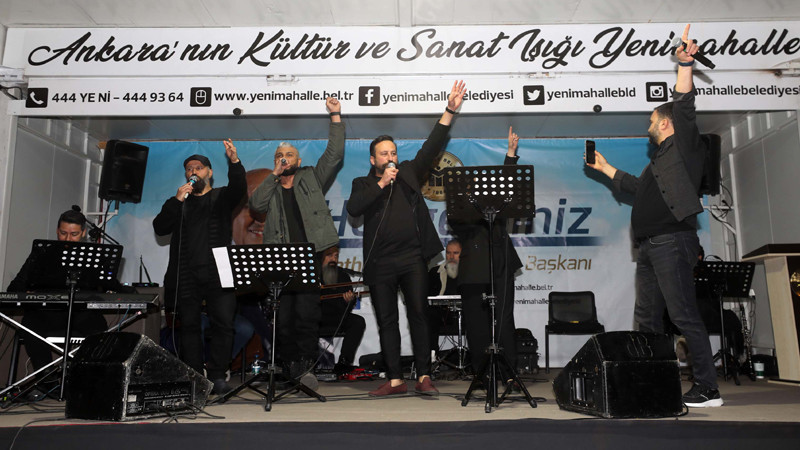 Yenimahalle Batıkent'te 'Bahara Merhaba' Konseri