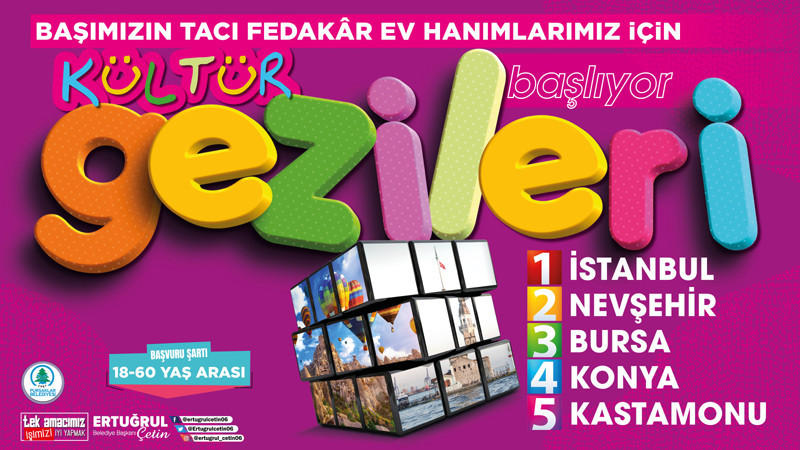Pursaklar'da Ev Hanımları İçin Kültür Gezileri Başlıyor