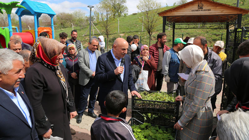 Keçiören Belediyesi'nden Çiftçilere Ücretsiz Fide Desteği