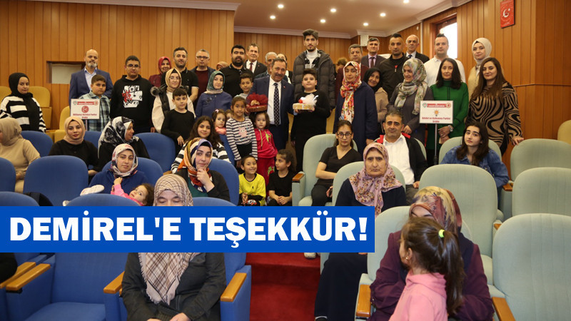 Depremzedelerden Enver Demirel'e Destek Ziyareti