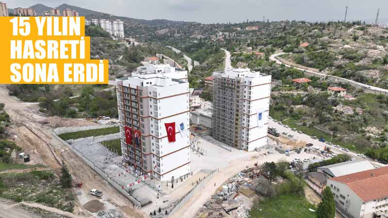 Mamak'ta 160 Konut Hak Sahiplerine Teslim Edildi