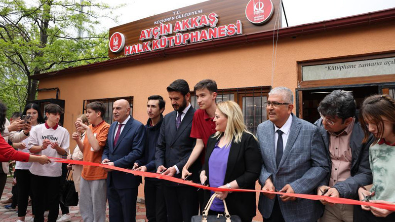 Atapark Ayçin Akkaş Kütüphanesi Açıldı