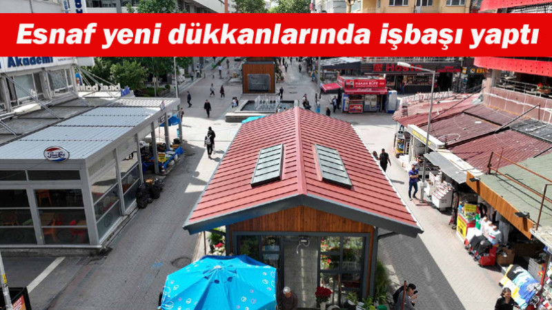 Sakarya Çiçekciler Çarşısı Yenilendi