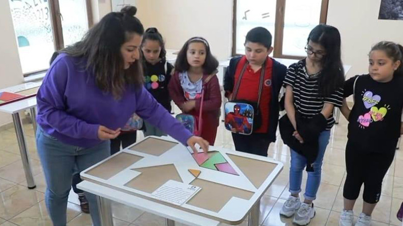 Sincan Matematik Müzesi Öğrencilerin Yoğun İlgisini Görüyor