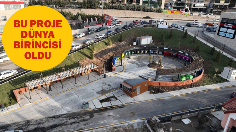 Çayyolu Alacaatlı'ya Geri Dönüşüm Merkezi