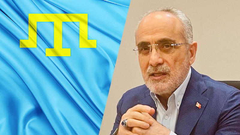 Yalçın Topçu Kırım Tatar Milli Bayrak Günü'nü Kutladı
