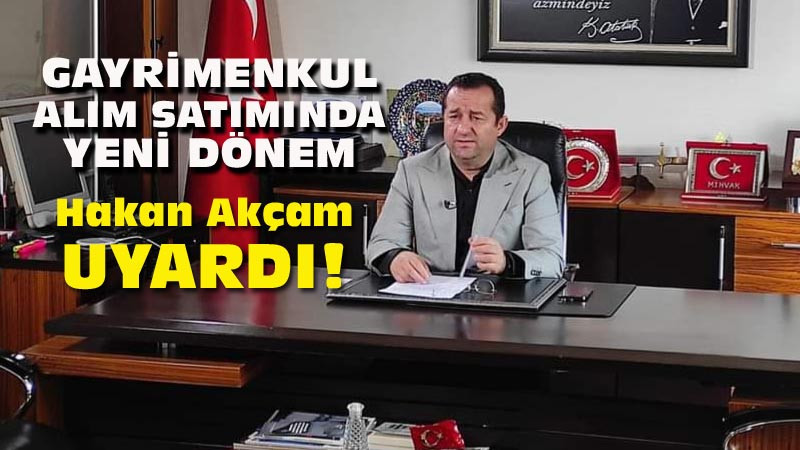 Hakan Akçam, Tapuda Noter Dönemiyle İlgili Uyardı