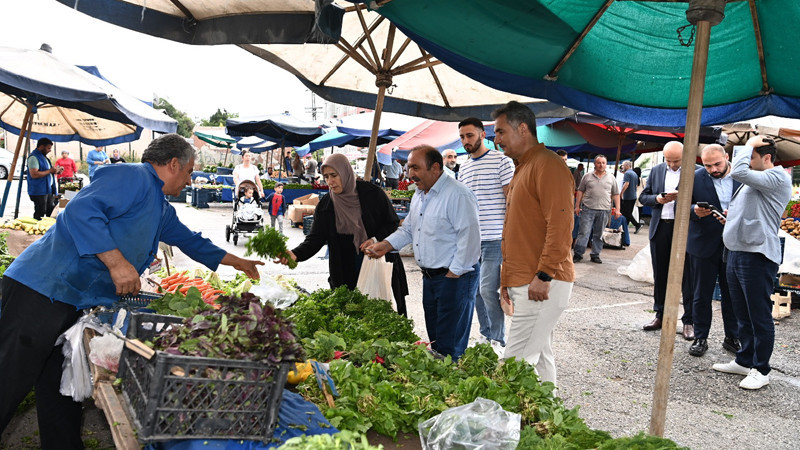Mamak'ta Derbent Semt Pazar Alanı Yenilendi