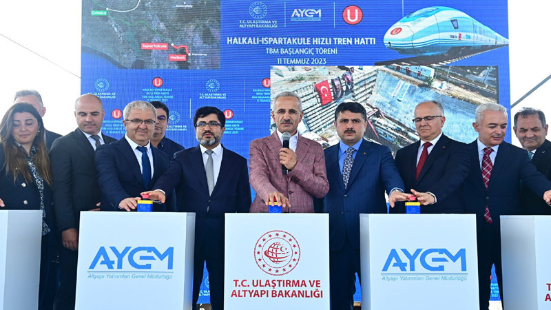 Halkalı-Kapıkule Demiryolu Hattı Projesi Devam Ediyor