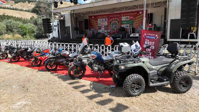 Ankara Motosiklet Festivaline Ev Sahipliği Yaptı