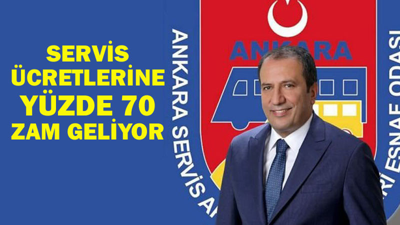 Ankara'da Servis Ücretlerine Yüzde 70 Zam Geliyor