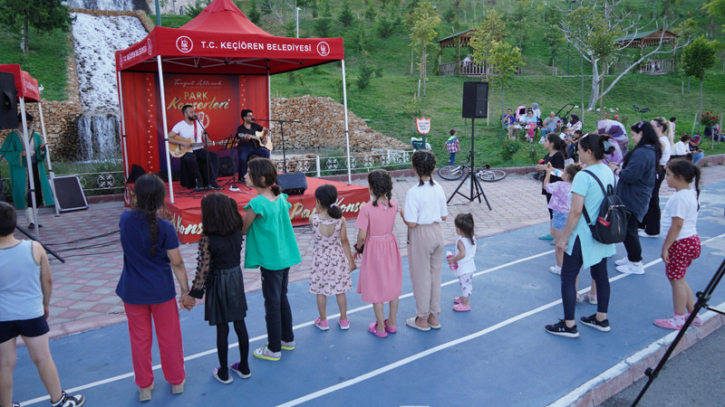 Kartaltepe Mesire Alanı'nda Park Konseri