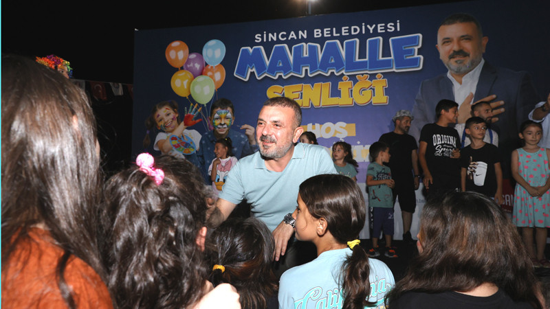 Sincan'da Çocuklar Mahalle Şenliklerinde Buluşuyor
