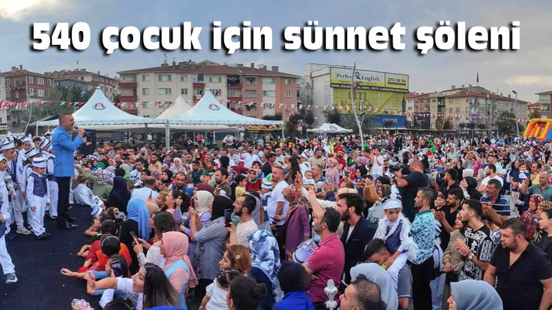 Sincan'da Geleneksel Toplu Sünnet Şöleni