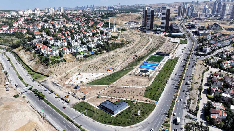 Lodumlu Parkı'nda Çalışmalar Devam Ediyor
