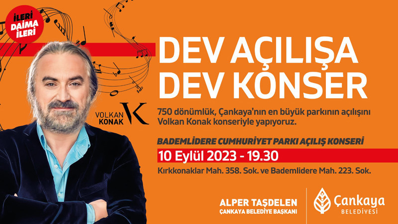Ankara'nın Dev Parkı Açılıyor
