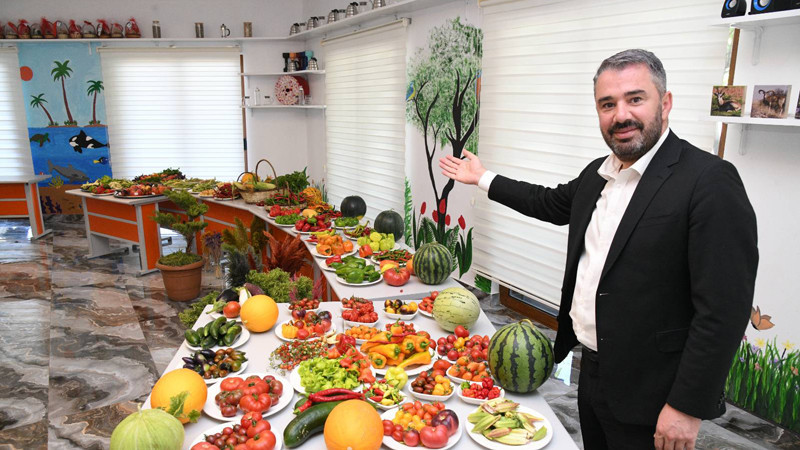 Pursaklar'ın Ata Bahçesi'nde Bereketli Hasat