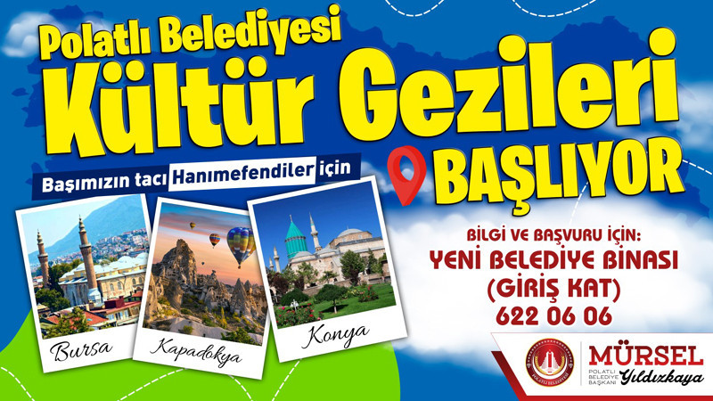 Polatlı'da Hanımlar İçin Kültür Gezileri Başlıyor