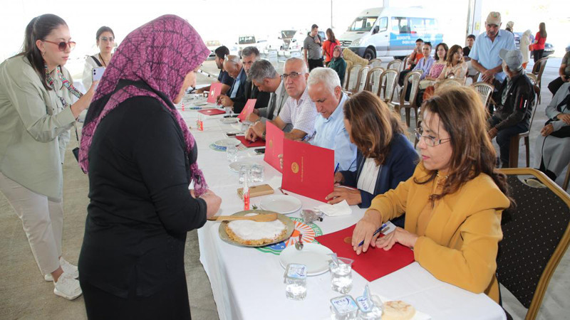 En İyi Höşmerim ve En İyi Domates Yarışması Yapıldı